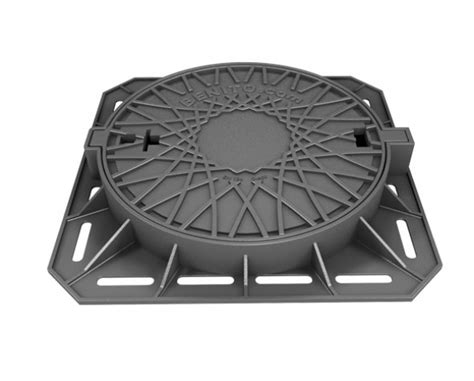 Verrouillage du cadre se pliant de place de couverture de trou d'homme de fonte de système pour des équipements de route