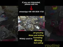 Expansion minière souterraine Boulons de coquille de roche