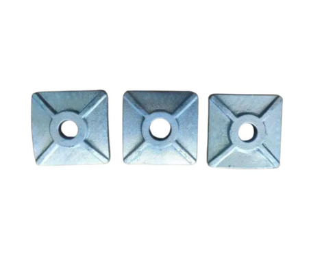 Cast Grey Iron Sand Casting Parts Pole Line Hardware Square Washer