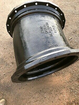 MJ Bend Cast Iron Pipe Fittings Ductile Iron ASTM A536 AWWA / ANSI C153