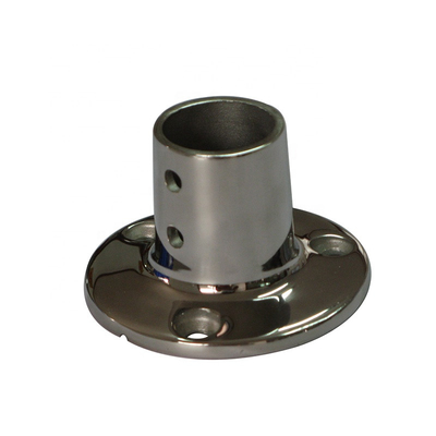 316 Stainless Steel Investment Casting Boat Parts Marine Hardware Accessories Threaded Pipe Rod Holder