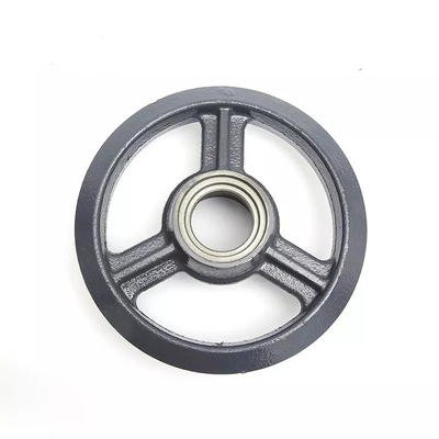 Ductile Iron Sand Casting Part Kubota Rice Harvester Spare Parts Roller Wheel Rim