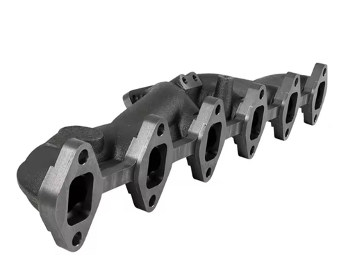 Cast Iron Resin Sand Casting Process Ductile Iron Exhaust Manifold Casting