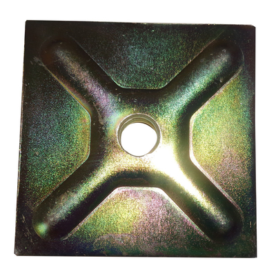 Square Pressed Scaffolding Accessories Tie Rod Washer Plate Tie Rod Nut and Waller Plate