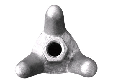 Ductile Iron Formwork Scaffolding Accessories Three Wing Nut Tie Rod Wing Nut