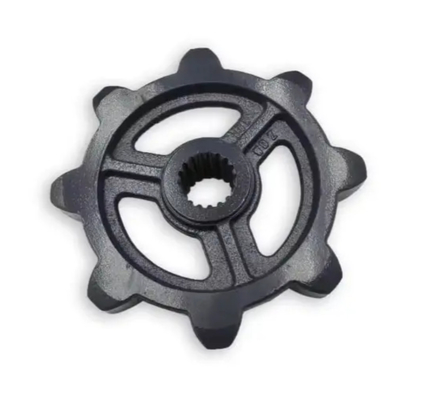 Austempered Ductile Iron Parts Manufacturer Casting Process ADI Chain Wheel