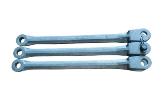 Ductile Iron Parts Casting Pole Line Hardware Connecting Rod Link Electric Pull Rod