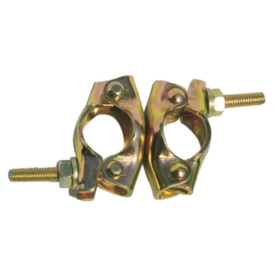 Hot Dipping Scaffolding Accessories Q235 Steel Pressed Galvanized Swivel Coupler