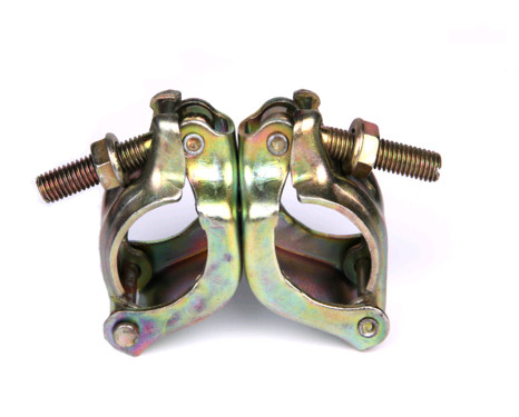 Hot Dipping Scaffolding Accessories Q235 Steel Pressed Galvanized Swivel Coupler