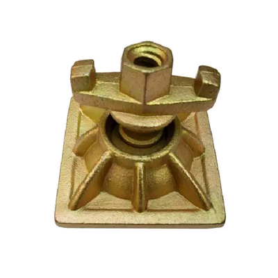 Q450-10 Cast Iron Wing Nut Scaffolding Slope Super Plate 15 / 17mm