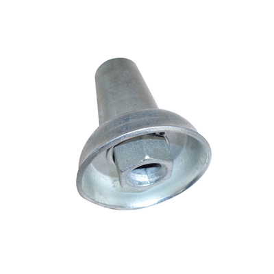 Yellow Scaffolding Accessories Galvanized Tie Rod Steel Cone Nuts
