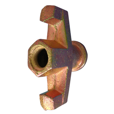 Concrete Walls Scaffolding Accessories Ductile Cast Iron Two Wing Nut