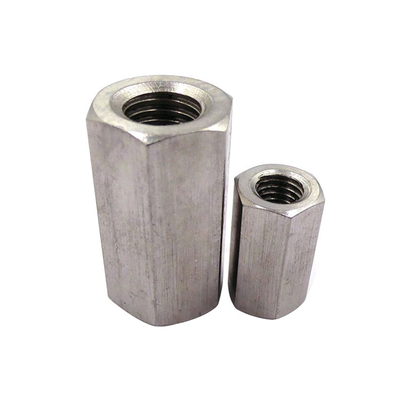 Stainless Steel Long Threaded Hex Coupling Nut DIN 6334 M10 M12 M14