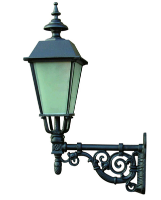 Cast Iron Antique Garden Wall Lamp Waterproof Outdoor Decoration 25kg