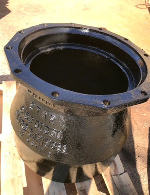 Mechanical Cast Iron Pipe Fittings Small End Bell Reducer Joint C153 DI 350