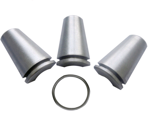 Building Materials Post Tension Anchor Wedges For 12.7mm 15.2mm PC Strand