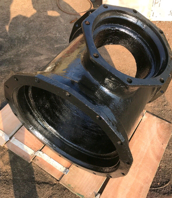 Bituminous Coated Mechanical Joint Tee 500 Lbs Weight High Tensile Strength