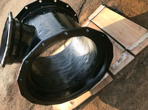Bituminous Coated Mechanical Joint Tee 500 Lbs Weight High Tensile Strength