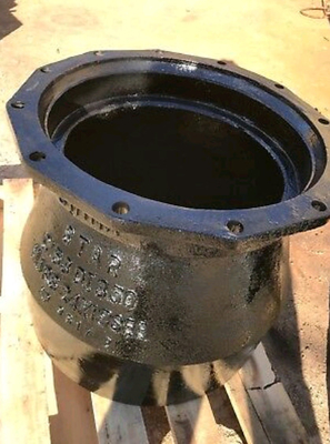 Small End Bell Reducer Mechanical Joint Pipe Fittings DI 350 C153 Standard