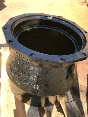 Small End Bell Reducer Mechanical Joint Pipe Fittings DI 350 C153 Standard