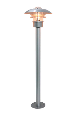 Custom Outdoor Street Cast Iron Light Pole Galvanized 3 Light Head Stainless Steel Lamp Post