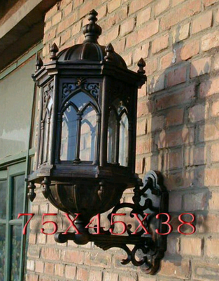Antique Handmade Cast Iron Light Pole Waterproof Vintage Street Light Pole