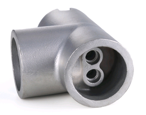 Construction / Fluid treatment Stainless Steel Precision Casting Three Way Pipe Parts