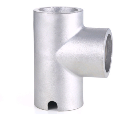 Construction / Fluid treatment Stainless Steel Precision Casting Three Way Pipe Parts