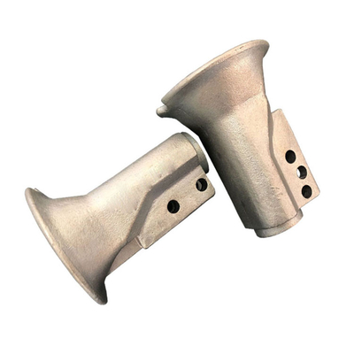 Lost Wax Casting Steel Bell Mouth for Construction Machinery Agitating