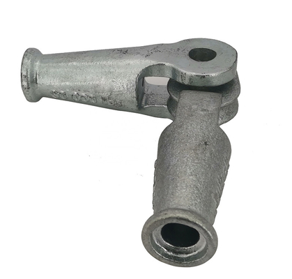 Ductile Iron Sand Casting Hot Galvanizing Casting Parts Electric Power Fittings Clamp
