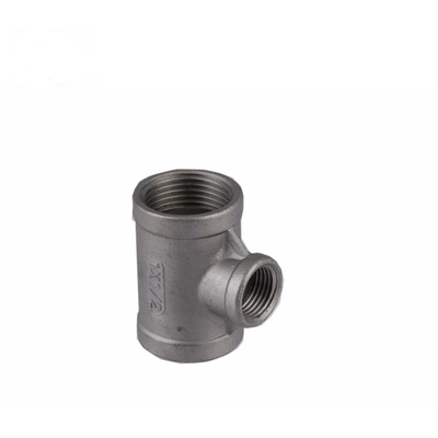 304 Stainless Steel Precision Investment Casting Tee Pipe Fittings