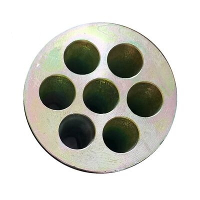 Tête d'ancrage prétensionnée trou rond Ancrage et coin